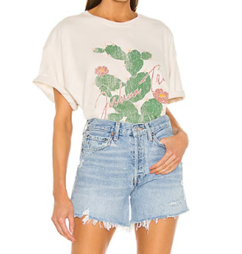 Agolde Parker Long Denim Shorts Sz. 23